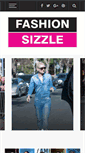 Mobile Screenshot of fashionsizzle.com
